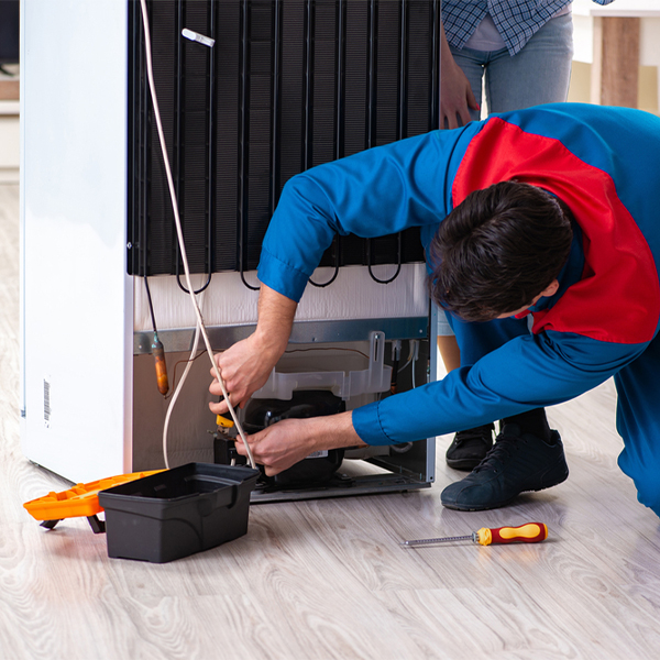 how much do you charge for refrigerator repair services in Danville